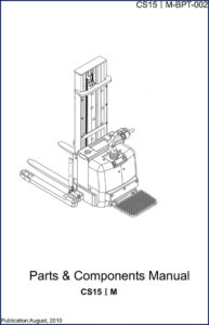noblelift cs15 i m 2010 parts catalog, noblelift parts catalog, noblelift cs15