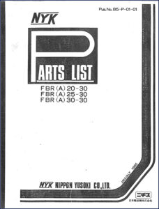 nyk fbr 20, nyk manual, nyk fbr