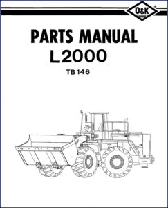o & k trojan l2000 parts catalog, o & k trojan parts catalog, o & k trojan &