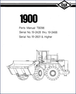 o&k 1900 1982 parts catalog, o&k parts catalog, o&k 1900