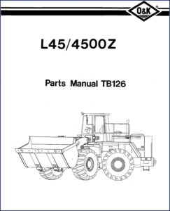 o&k l45, 4500z parts catalog, o&k parts catalog, o&k l45,
