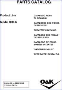 o&k rh4.6 2004 parts catalog, o&k parts catalog, o&k rh4.6