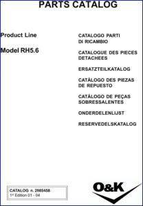 o&k rh5.6 2004 parts catalog, o&k parts catalog, o&k rh5.6