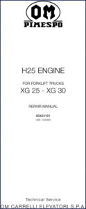 om pimespo xg 25, xg 30 2003 repair, om pimespo repair manual, om pimespo pimespo