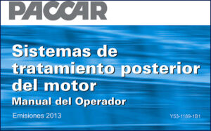 Paccar 210, 220 2013 Operators Manual – DPF & SCR Guide – OEM Service Manual