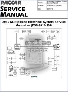 paccar 579 2013 operators manual, paccar manual, paccar 579