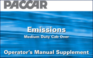 paccar medium duty cab over 2007 operators manual, paccar manual, paccar medium