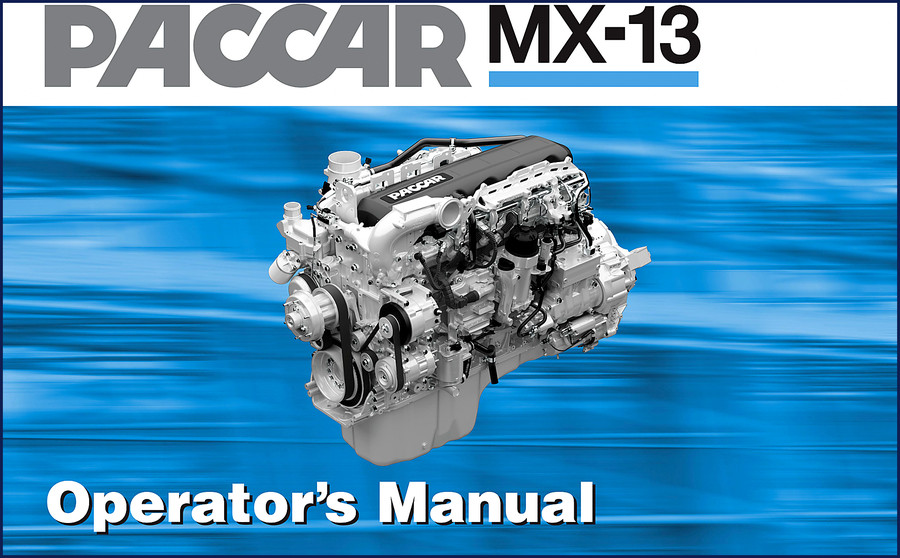 paccar mx, paccar manual