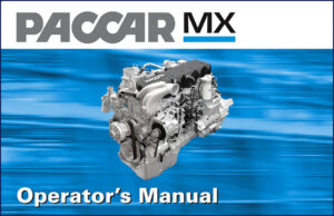 paccar mx operators manual, paccar manual, paccar mx