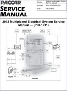 paccar p30, paccar manual