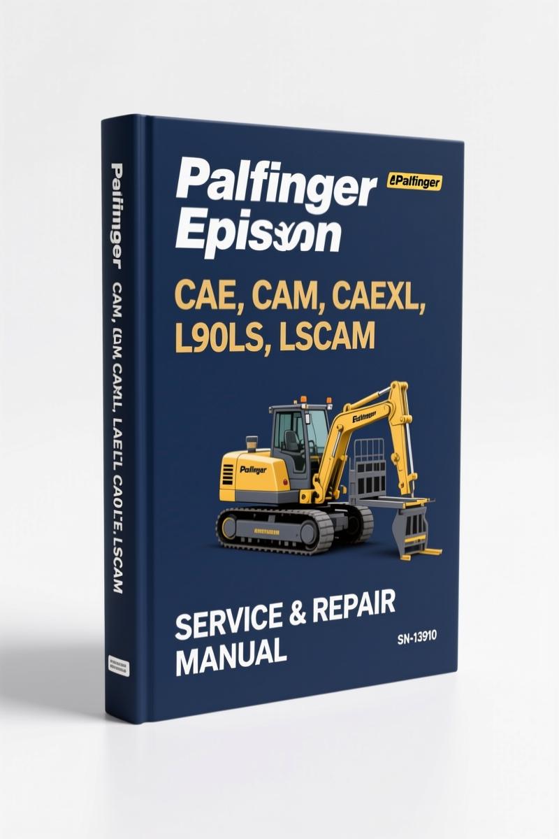 Palfinger Epsilon CAE CAM CAEXL L90LS LSCAM 2013 Parts Catalog cover