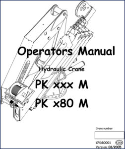 palfinger marine pk xxx m, pk x80 m, palfinger marine manual, palfinger marine marine