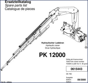 palfinger pk 12000 2000 parts catalog, palfinger parts catalog, palfinger pk