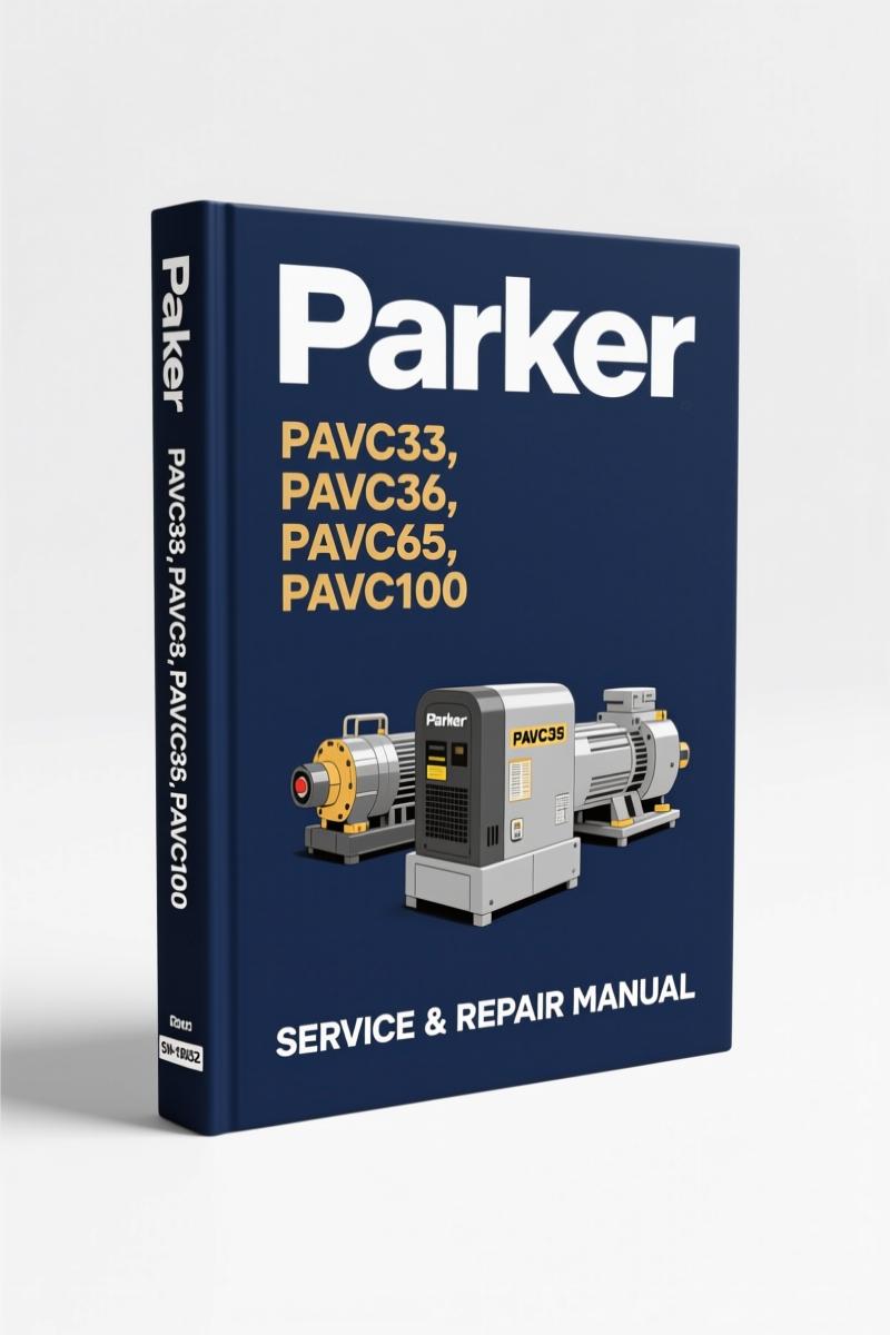 parker pavc33, pavc65, pavc100, pavc38 technical manual, parker manual, parker pavc33,