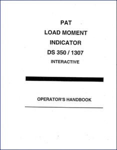 pat ds 350, 1307 operators manual, pat manual, pat ds
