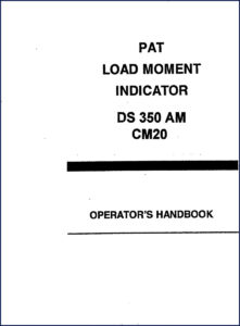 pat ds 350 operators manual, pat manual, pat ds