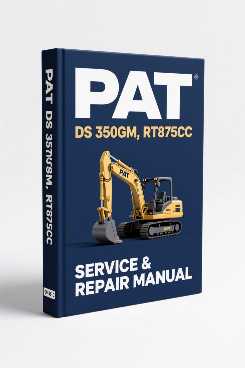 pat ds 350gm, rt875cc 2002 service manual, pat service manual, pat ds