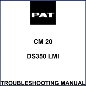pat ds350 troubleshooting manual, pat manual, pat ds350