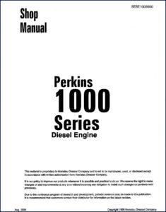 perkins 1000 series 1995 service manual, perkins service manual, perkins 1000