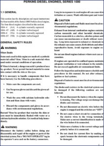 perkins 1004, perkins manual