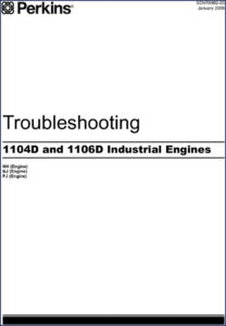 perkins 1104d, 1106d 2009 troubleshooting manual, perkins manual, perkins 1104d,