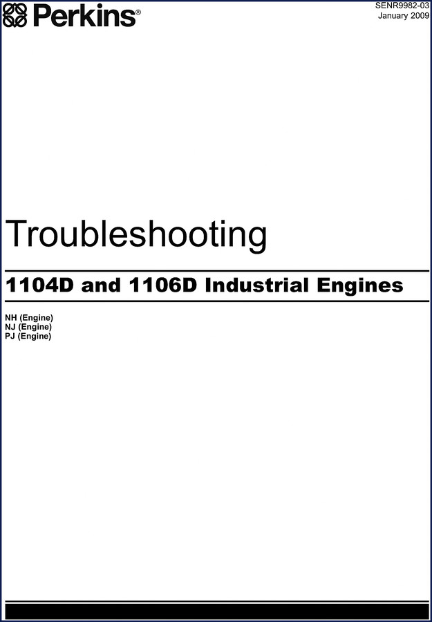 perkins 1104d, 1106d 2009 troubleshooting manual, perkins manual, perkins 1104d,