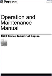 perkins 1600 2012 operators manual, perkins manual, perkins 1600