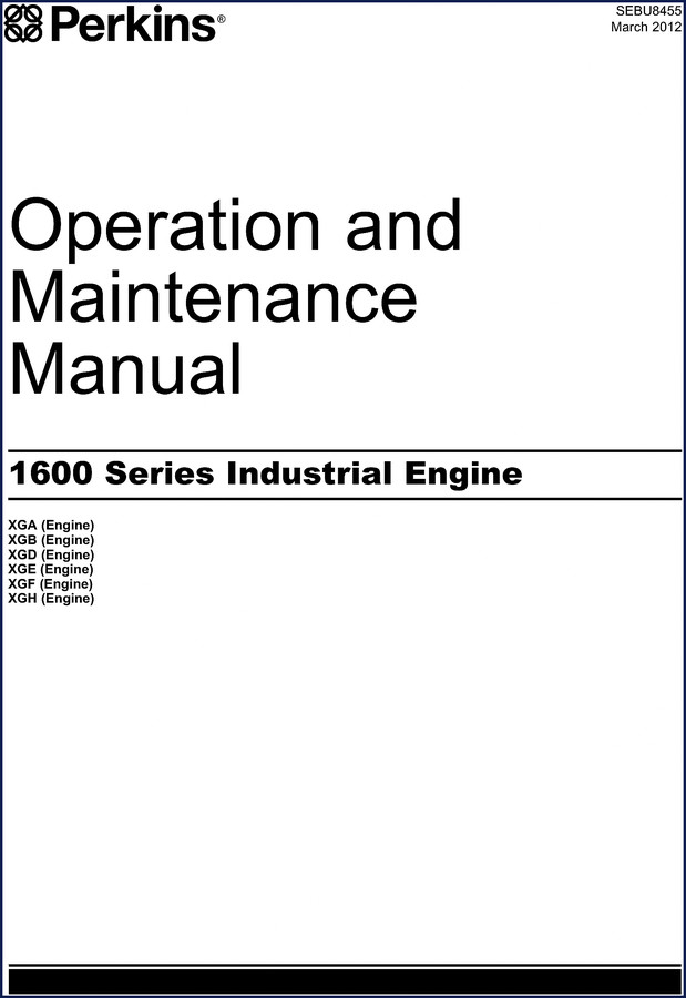 perkins 1600 2012 operators manual, perkins manual, perkins 1600