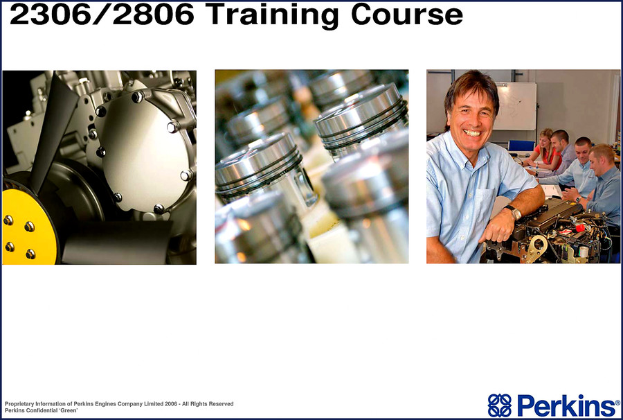 perkins 2306, 2806 2006 training manual, perkins manual, perkins 2306,