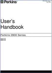 perkins 2806c, perkins manual