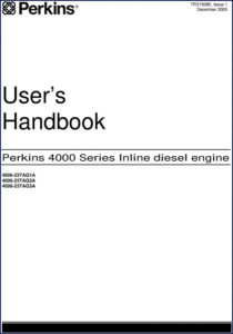perkins 4006, perkins manual
