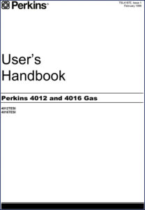 perkins 4012, 4016 1998 user manual, perkins manual, perkins 4012,