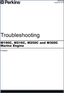 perkins m190c m216c m250c m300c 2010 troubleshooting manual, perkins manual, perkins m190c