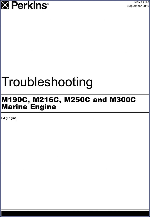 perkins m190c m216c m250c m300c 2010 troubleshooting manual, perkins manual, perkins m190c