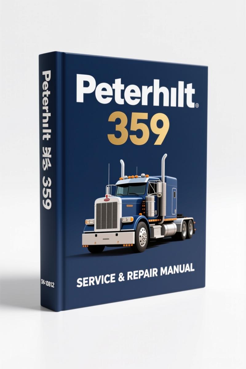 peterbilt 320, 379, 359, 362, 372 2006 electrical, peterbilt manual, peterbilt 320,