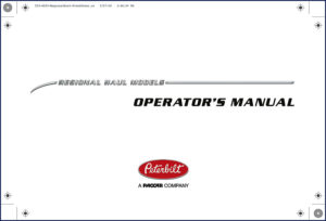 peterbilt regional haul 2010 operators manual, peterbilt manual, peterbilt regional