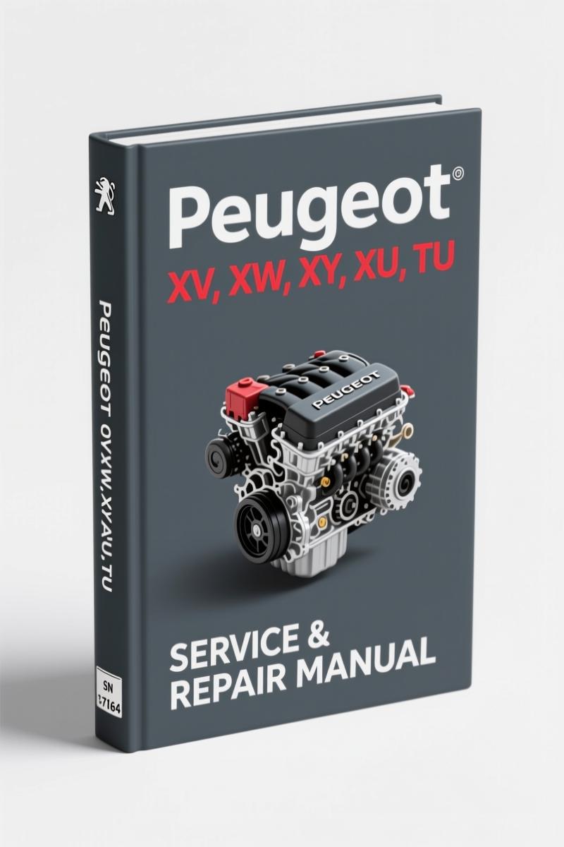 peugeot xv, xw, xy, xu, tu service manual, peugeot service manual, peugeot xv,