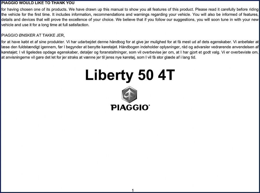 piaggio liberty 50 4t technical manual, piaggio manual, piaggio liberty