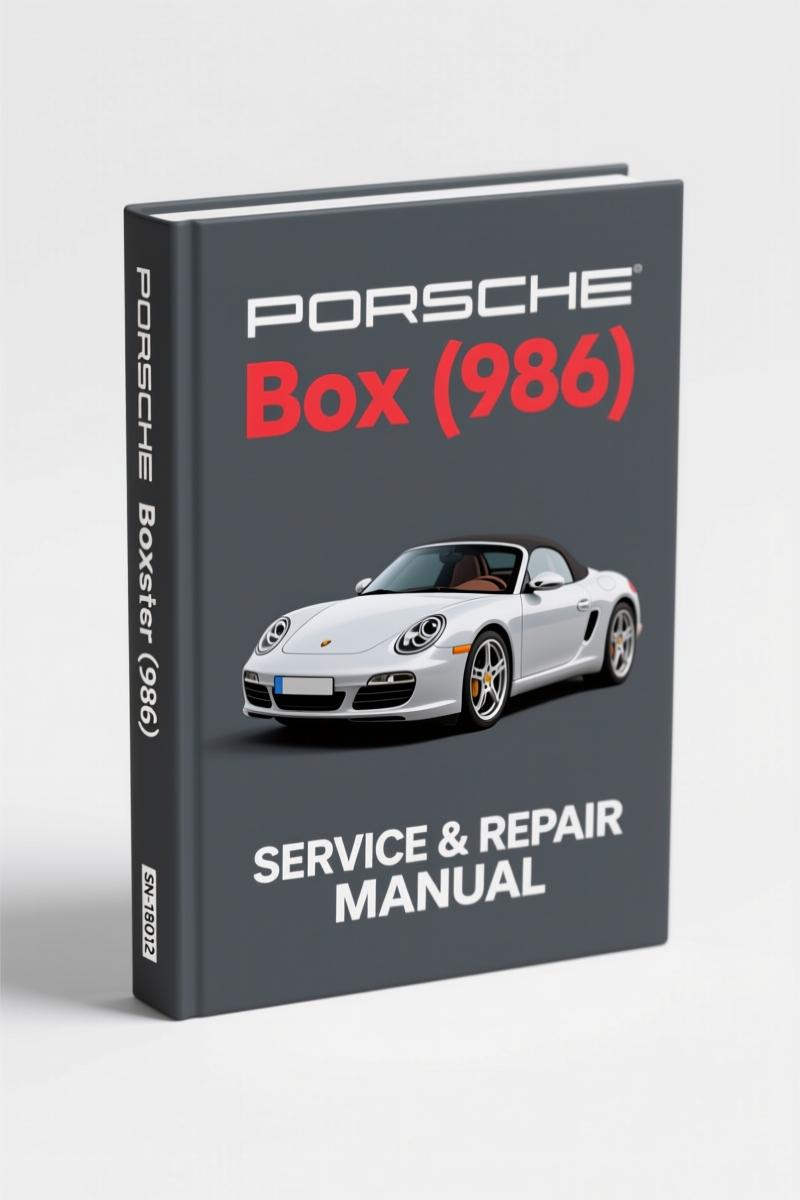porsche boxster (986) 2000 technical manual, porsche manual, porsche boxster