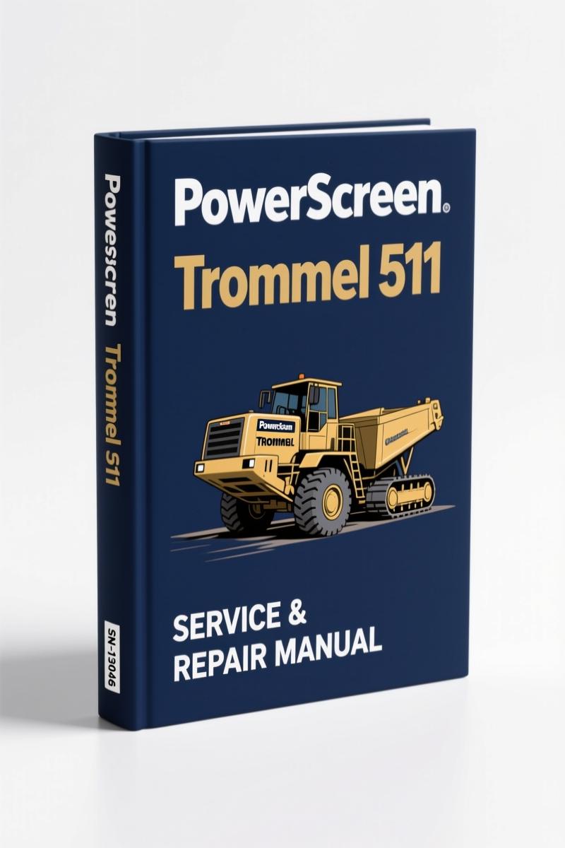 powerscreen trommel 511 parts catalog, powerscreen parts catalog, powerscreen trommel