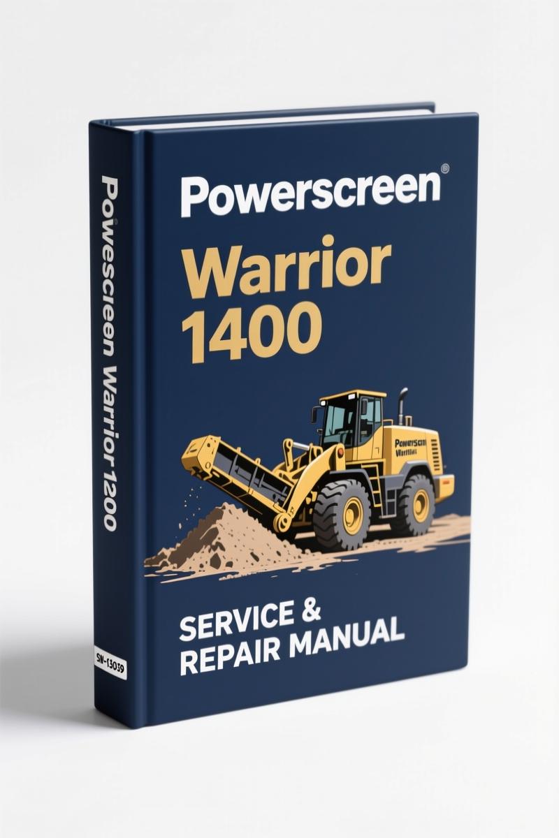 powerscreen warrior 1400 parts catalog, powerscreen parts catalog, powerscreen warrior