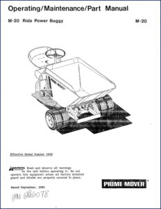 prime, prime-mover manual