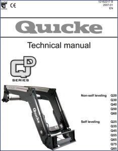 quicke q20, quicke manual