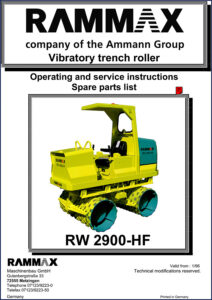 rammax rw 2900, rammax manual, rammax rw