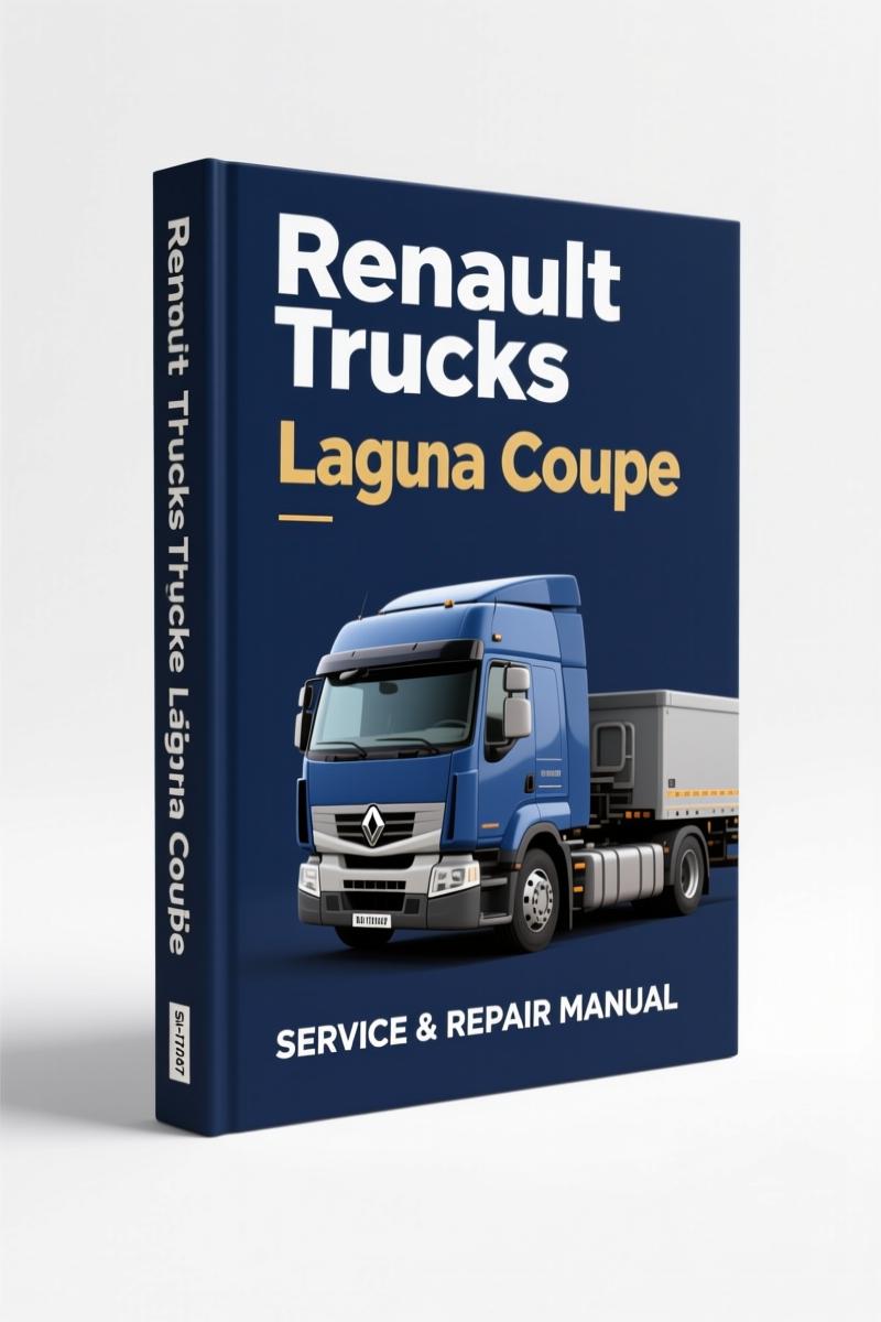 Renault Trucks Laguna Coupe Training Manual – 48-Page Factory Specs – OEM Service Manual