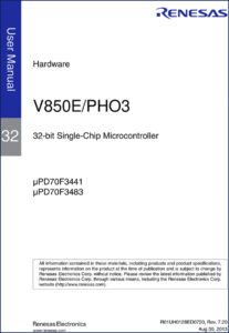 renesas v850e/pho3 μpd70f3441 μpd70f3483 2013 user manual factory, renesas manual, renesas v850e/pho3