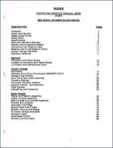 terexlift sp848pd service manual, terexlift service manual, terexlift sp848pd
