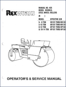 rexworks hr101, rexworks manual