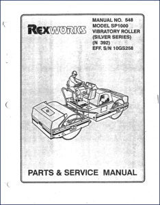 rexworks sp1000 parts catalog, rexworks parts catalog, rexworks sp1000