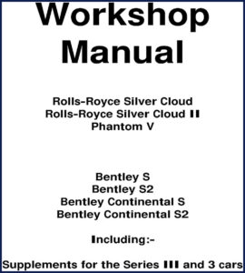 rolls, rolls-royce manual